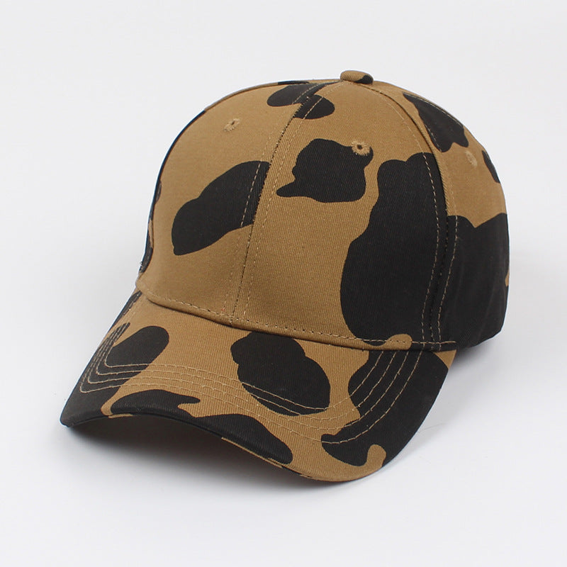 Gorra De Béisbol Con Estampado De Vaca De Algodón al por mayor